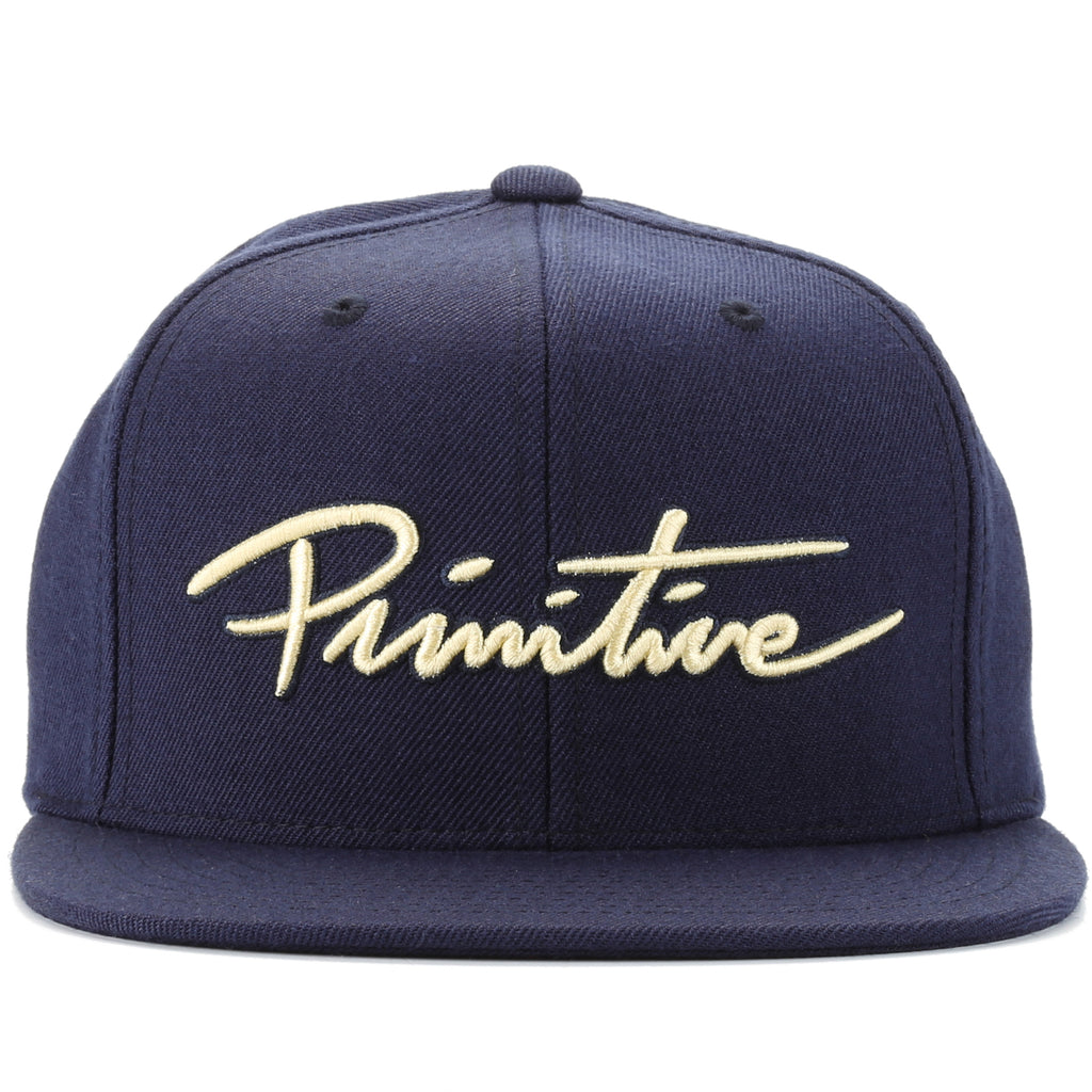 Primitive Nuevo Script Snapback - Navy