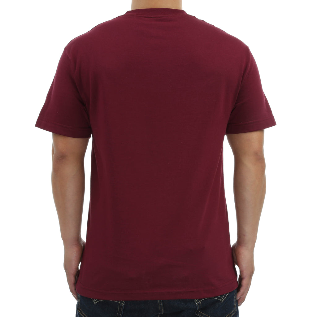 Primitive Nuevo Script Tee - Burgundy