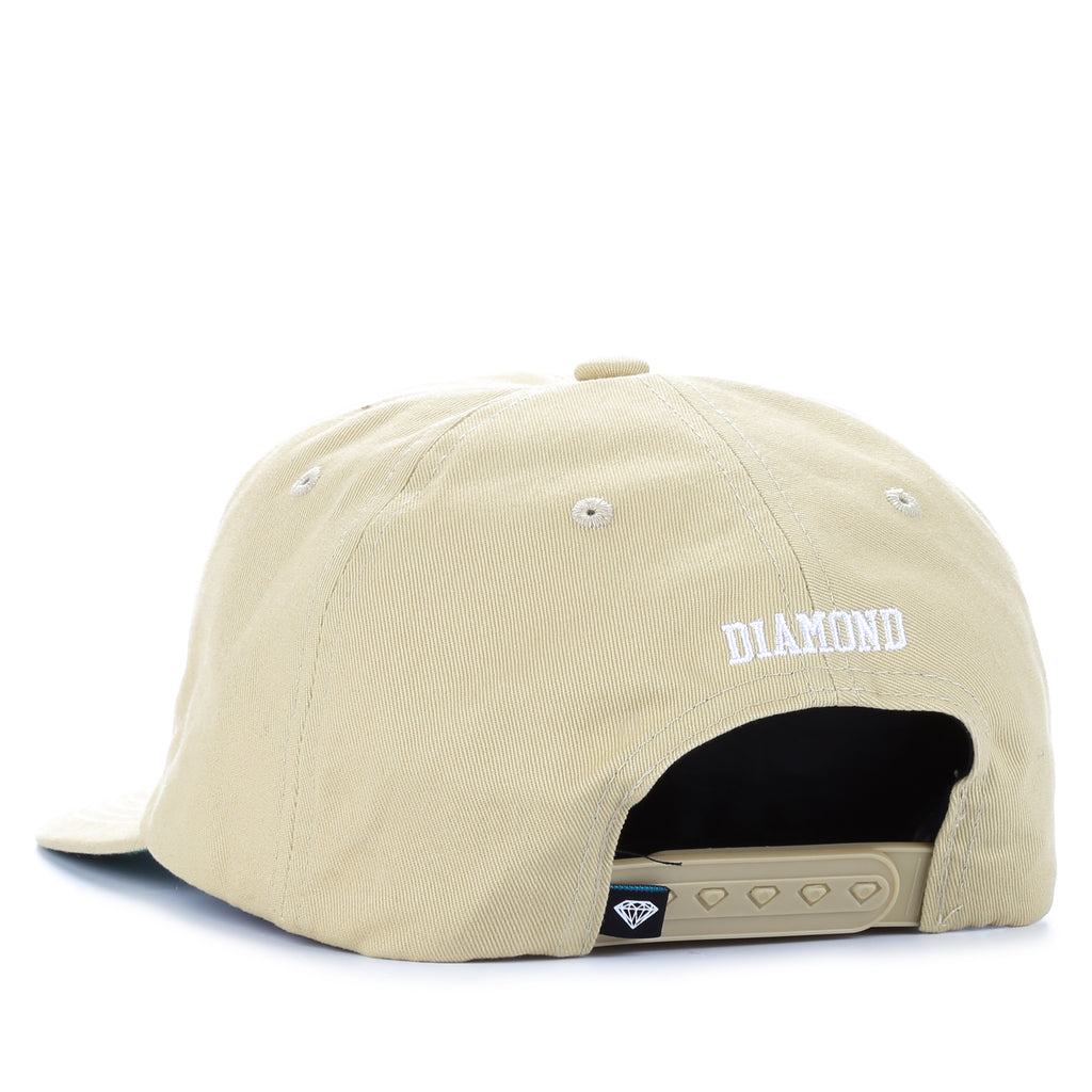 Diamond OG Script Snapback - Khaki