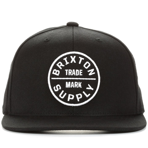Brixton Oath III Snapback - Black