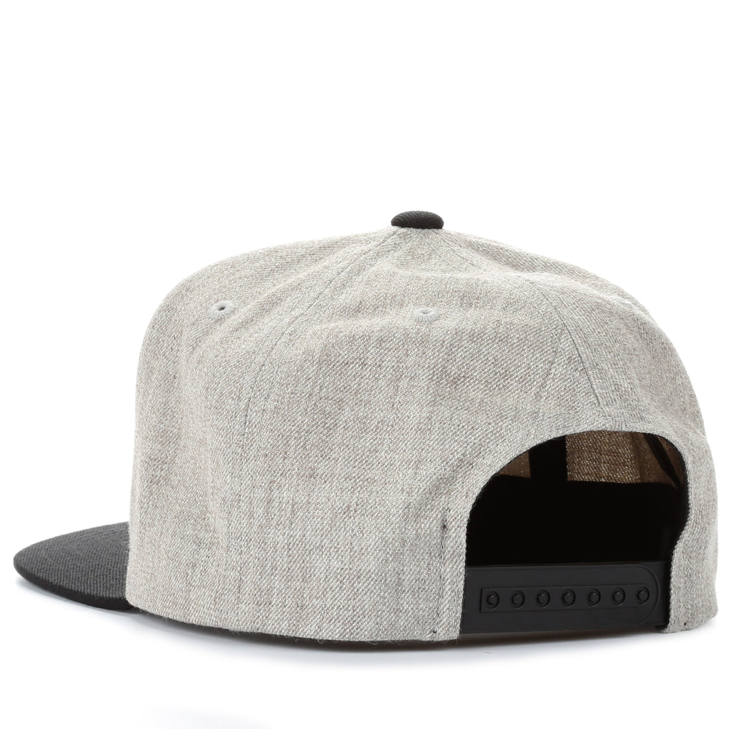 Brixton Oath III Snapback - Heather Grey/Black