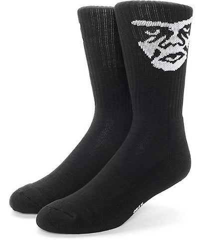 Obey Creeper Socks - Black