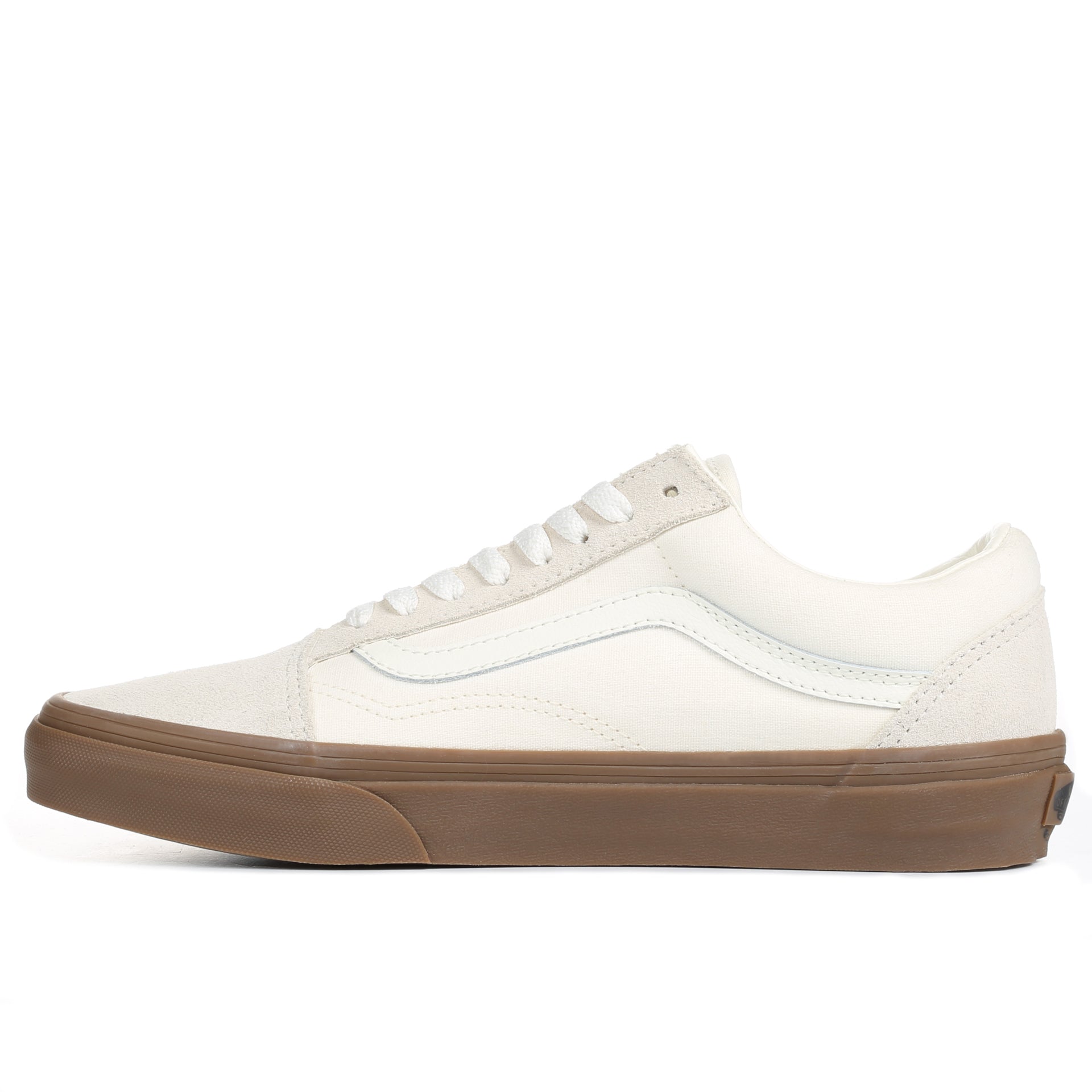 Vans white gum sole old skool Clearance