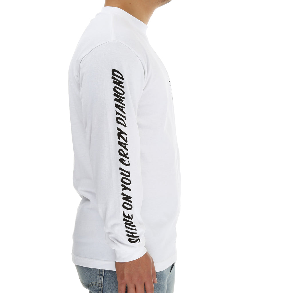 Diamond Outshine LS Tee - White