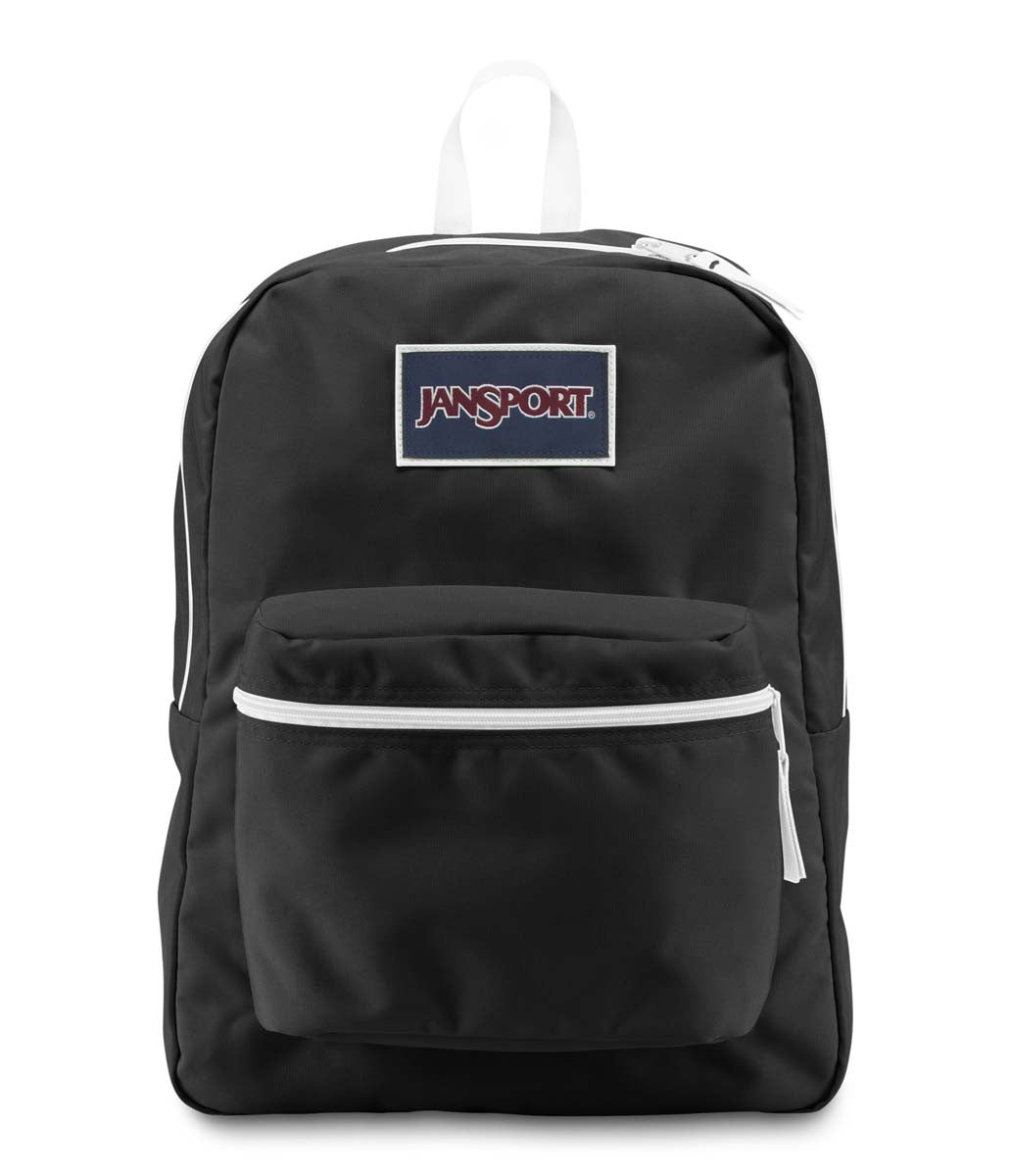 black and white book bag jansport JANSPORT Overexposed Backpack