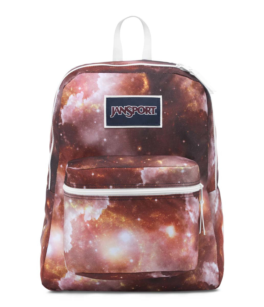city scout flourescent red jansport backpack JANSPORT Overexposed Backpack - Multi Red Galaxy