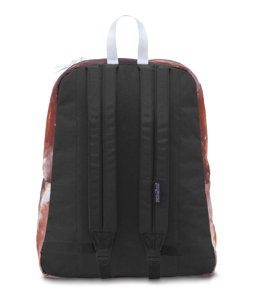 fluorescent red jansport backpack JANSPORT Overexposed Backpack - Multi Red Galaxy
