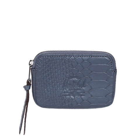 Herschel Oxford Leather Walle -Charcoal Snake