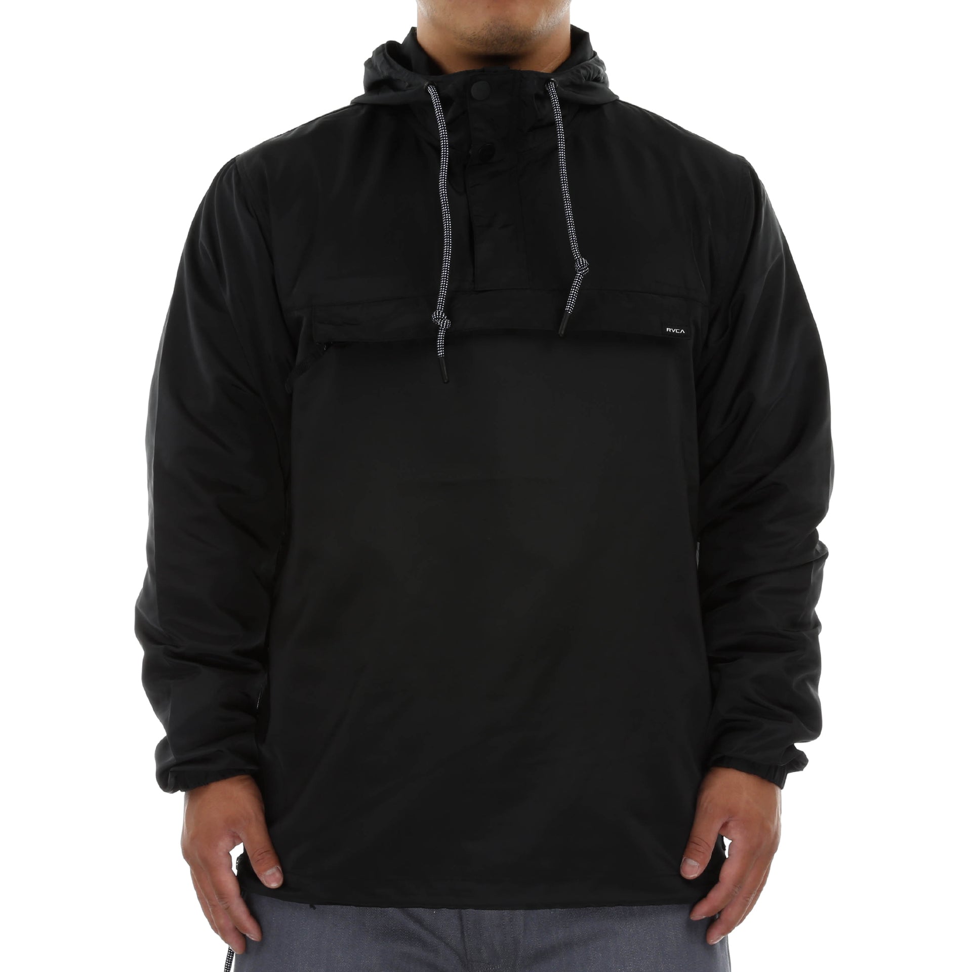 RVCA Packaway Anorak - Black - New Star
