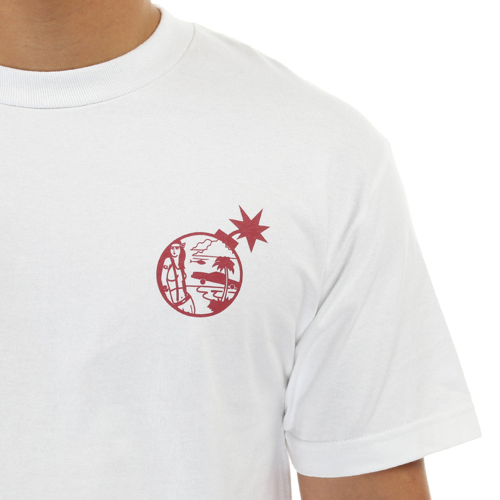 The Hundreds Palms Tee - White