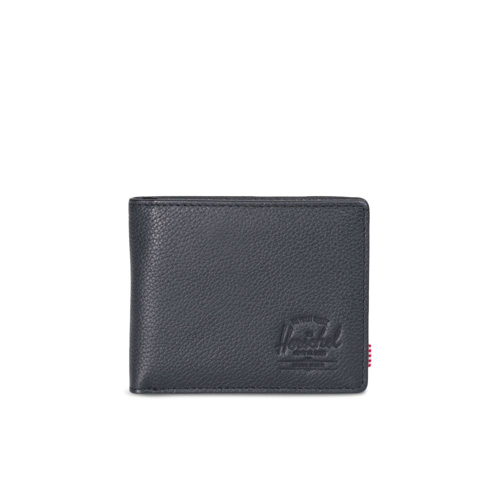Herschel Hank Wallet - Black Pebbled Leather