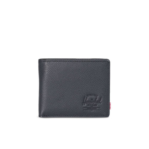Herschel Hank Wallet - Black Pebbled Leather