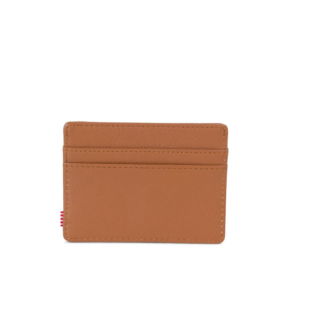Herschel Charlie Wallet - Tan Pebbled Leather