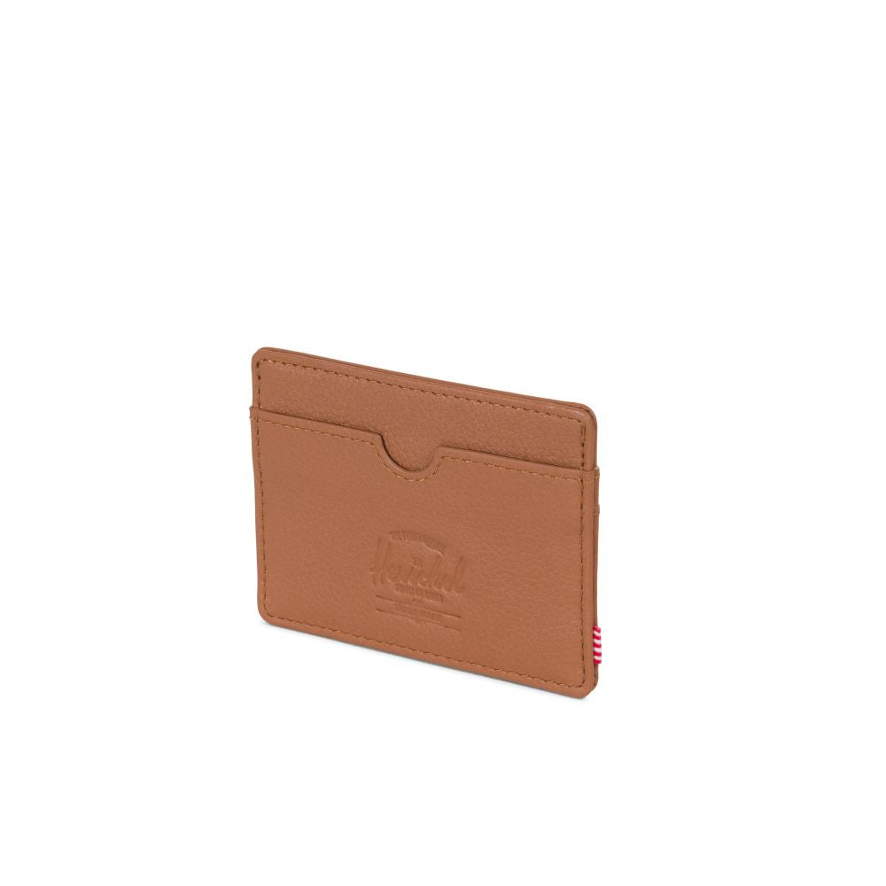 Herschel Charlie Wallet - Tan Pebbled Leather