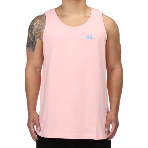 Obey New Times Box Tank - Pink