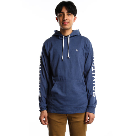 Primitive Stutter Hood L/S - Rain Cloud