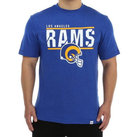 Majestic Rams Flex Team Retro Tee - Deep Royal