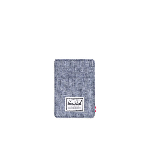 Herschel Raven Wallet - Dark Chambray Crosshatch
