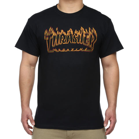Thrasher Richter Tee - Black