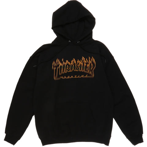 Thrasher Richter Pullover Hoodie - Black
