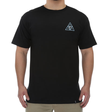 Huf Rosa Calvaria Triple Triangle Tee - Black