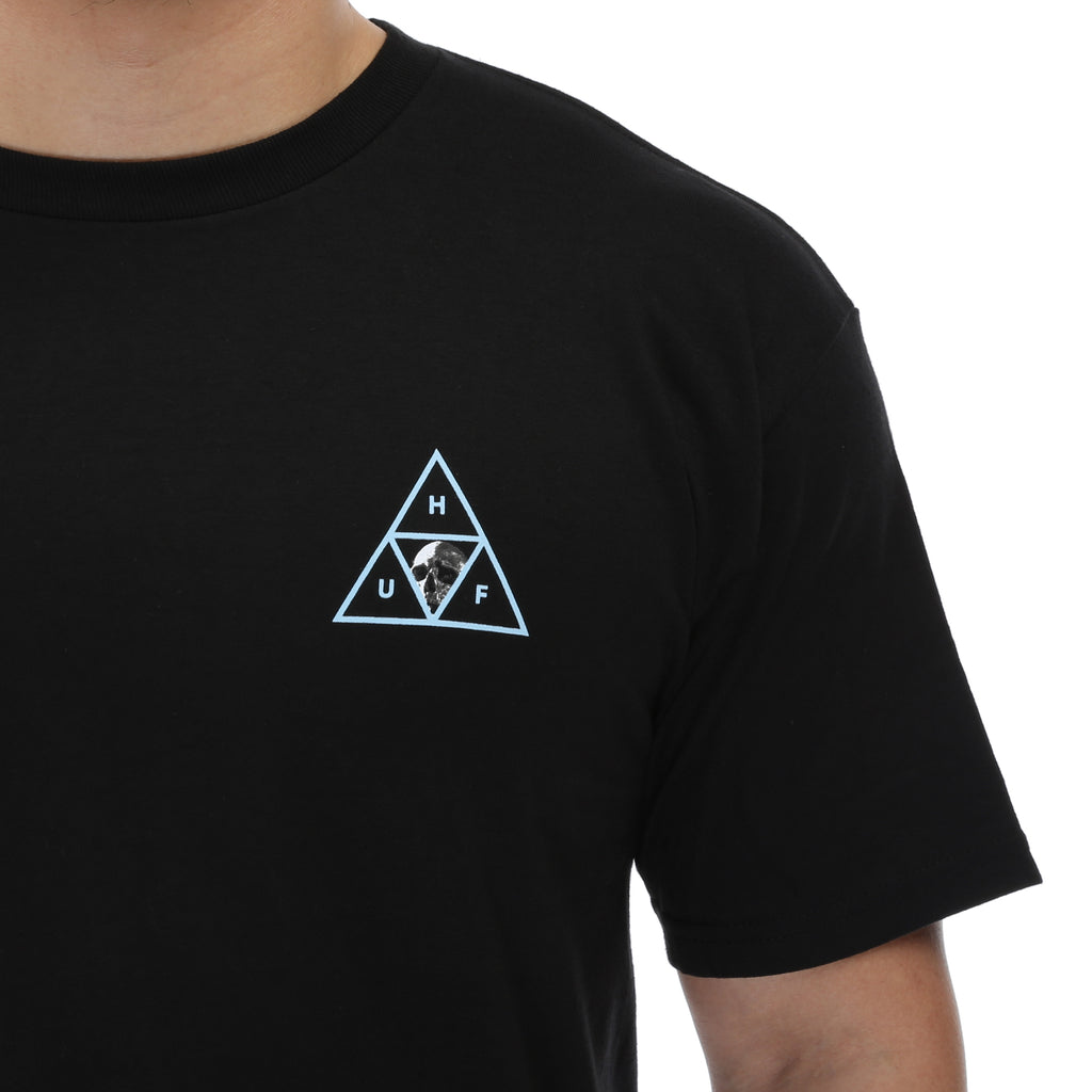 Huf Rosa Calvaria Triple Triangle Tee - Black