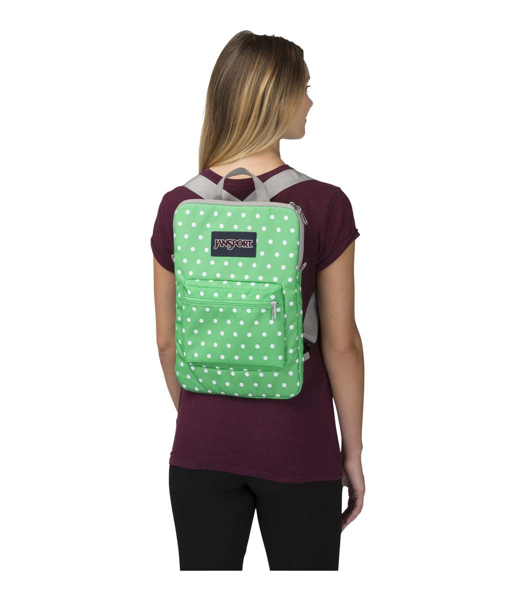 jansport backpack gren polka dot JANSPORT Superbreak Sleeve