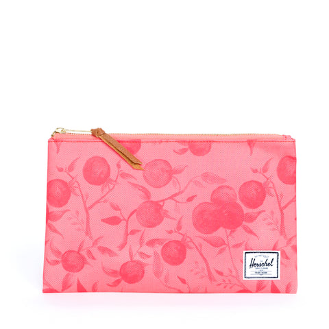 Herschel Medium Network Pouch - Red Orchard