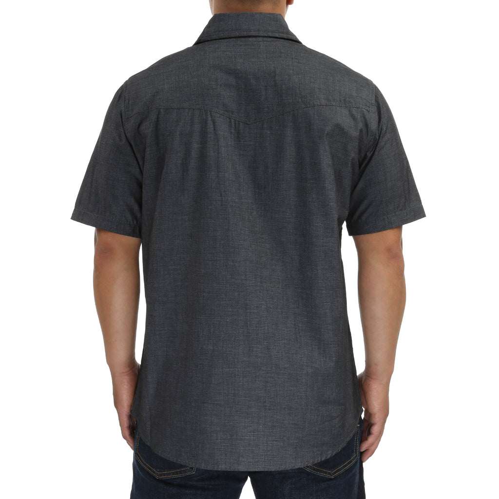 Triveni Button Up Woven - Charcoal