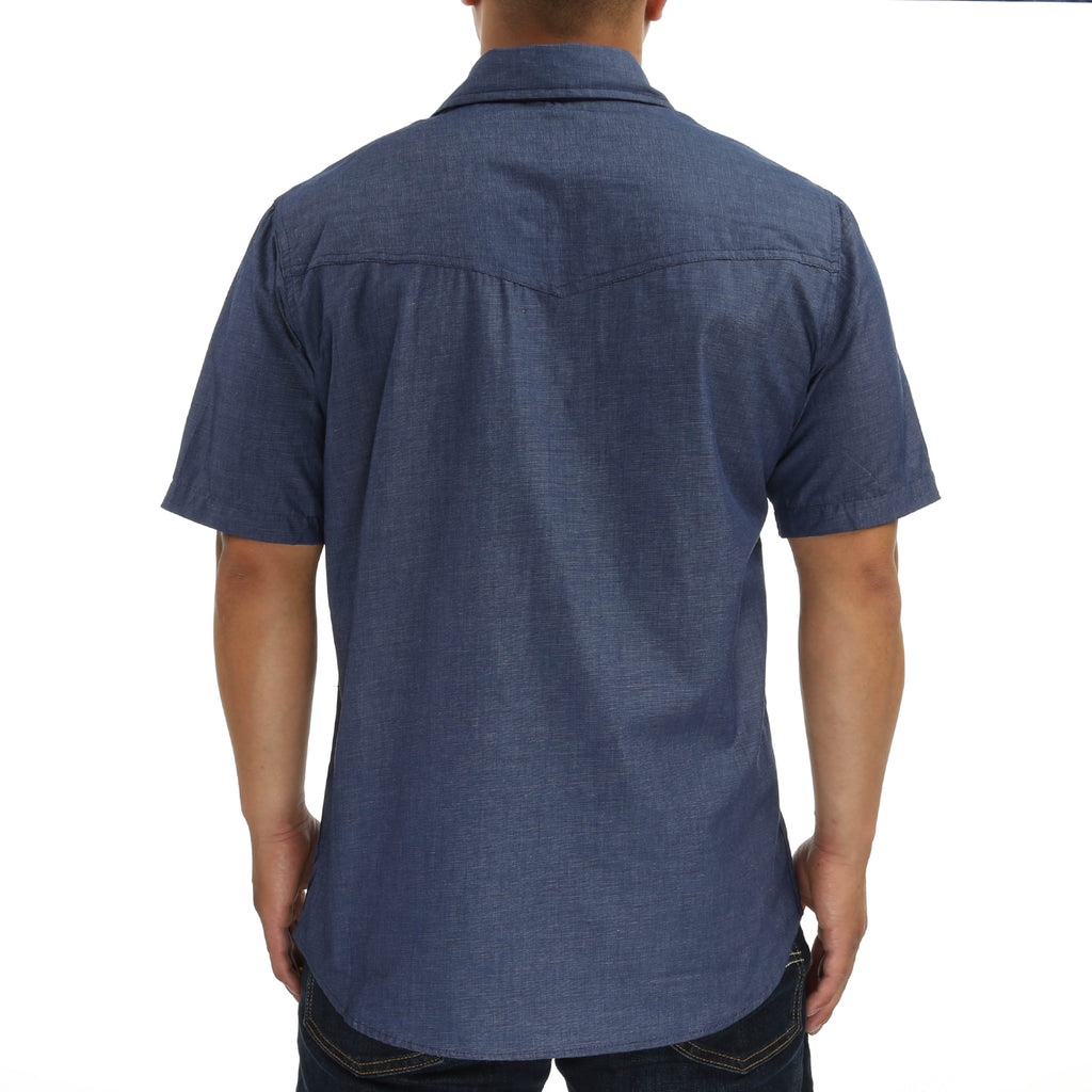 Triveni Button Up Woven - Indigo