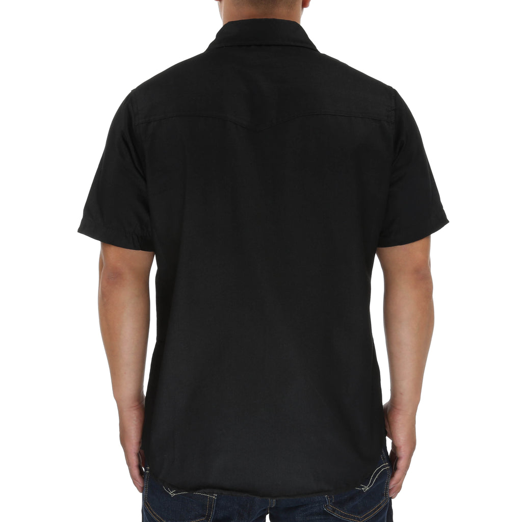 Triveni Button Up Woven - Black