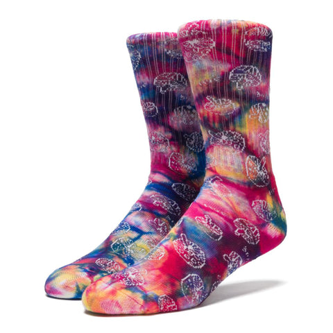 Huf Shrooms Crew Sock - Multi