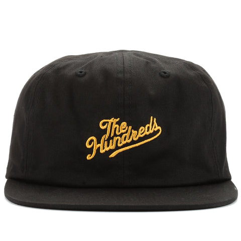 The Hundreds Slant Snapback - Black