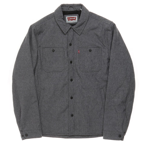 Levi's Soft Shell Two Pocket Shirt Jacket - Heather Grey