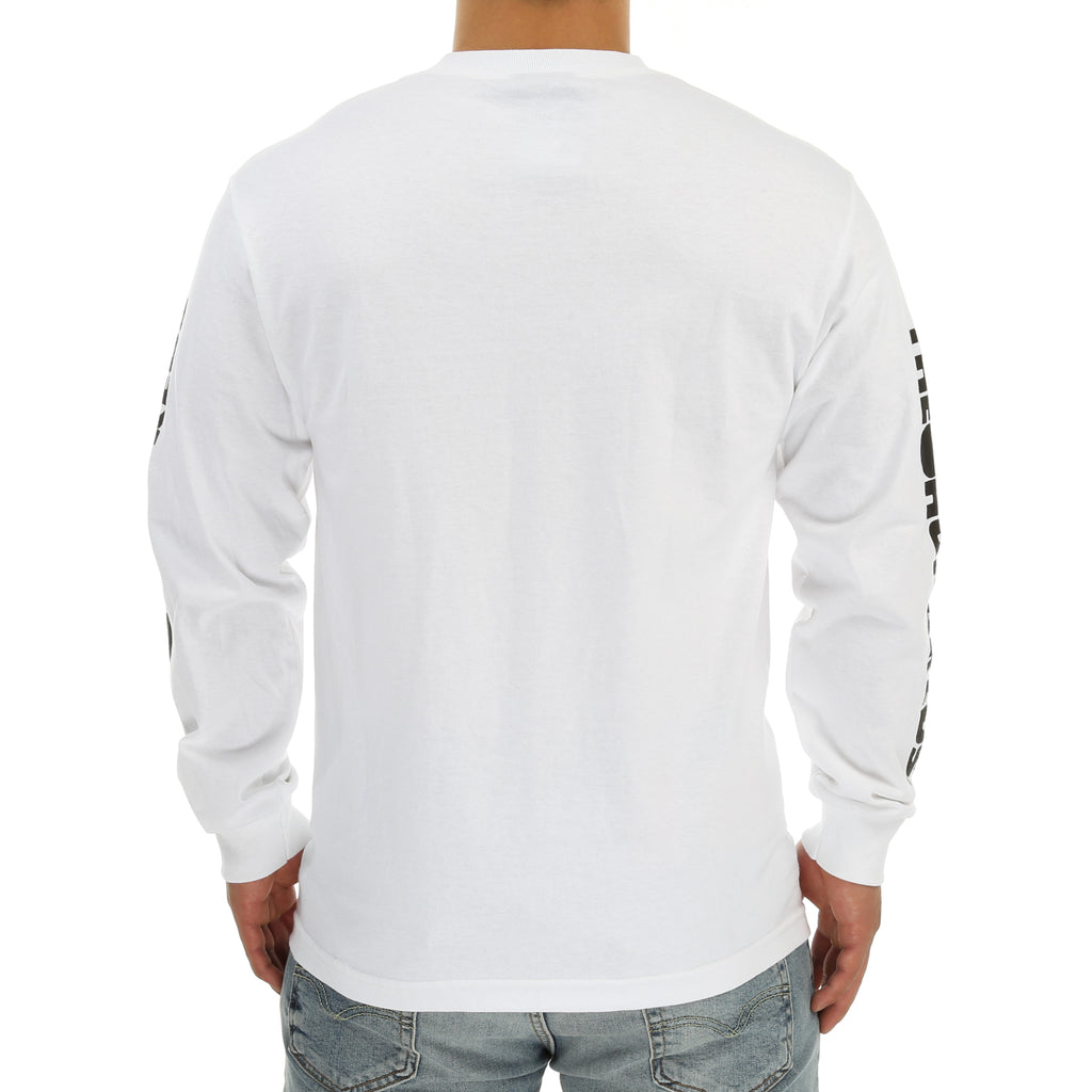 The Hundreds Solid Bomb Crest LS Tee - White