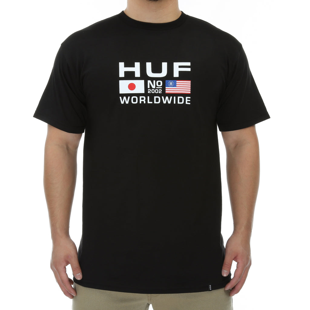 Huf Stadium Sponsor Tee - Black