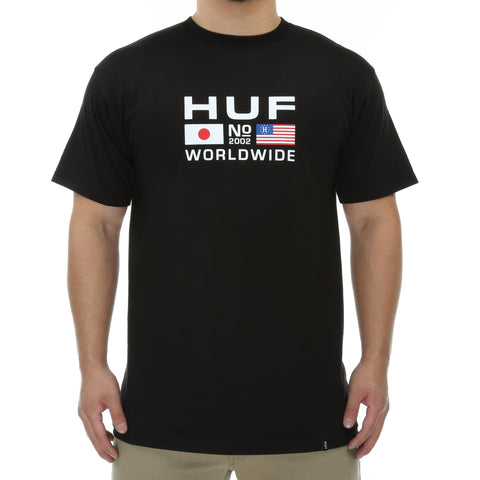 Huf Stadium Sponsor Tee - Black