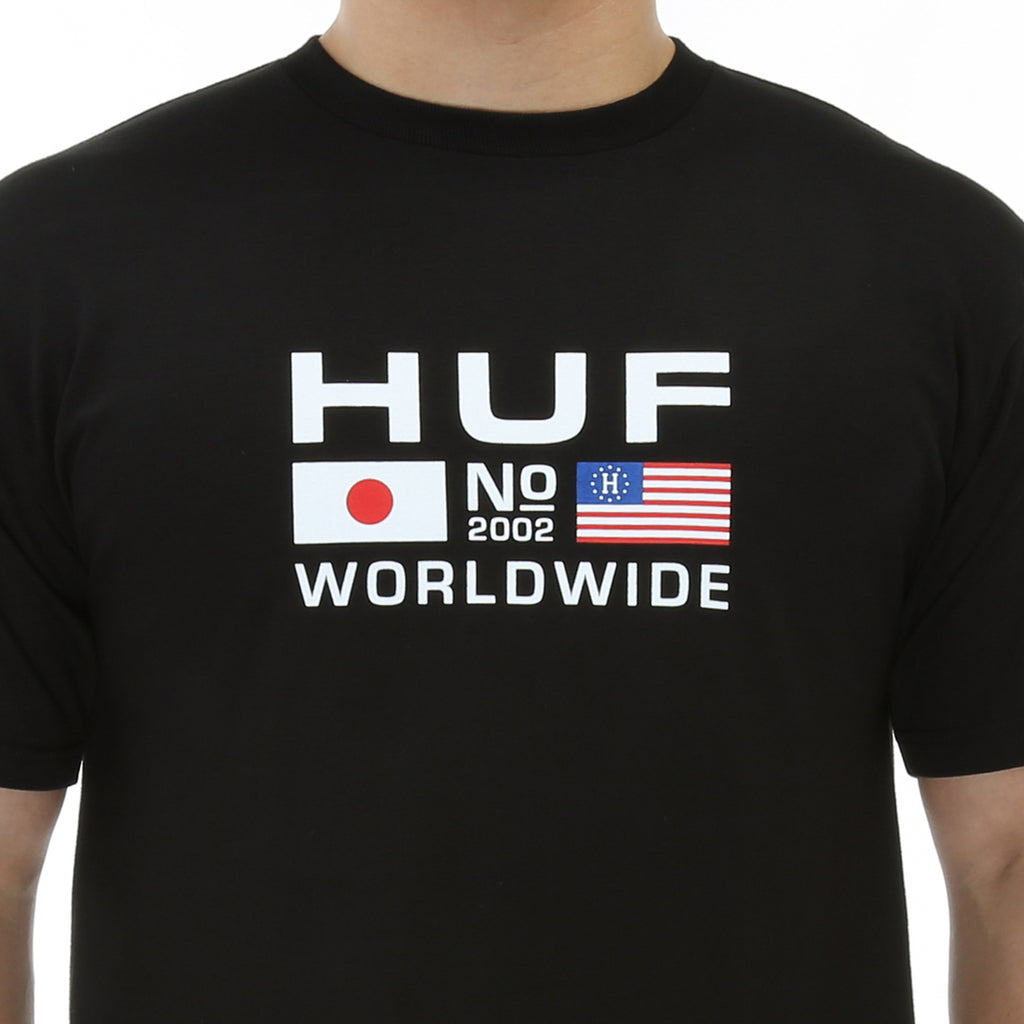 Huf Stadium Sponsor Tee - Black