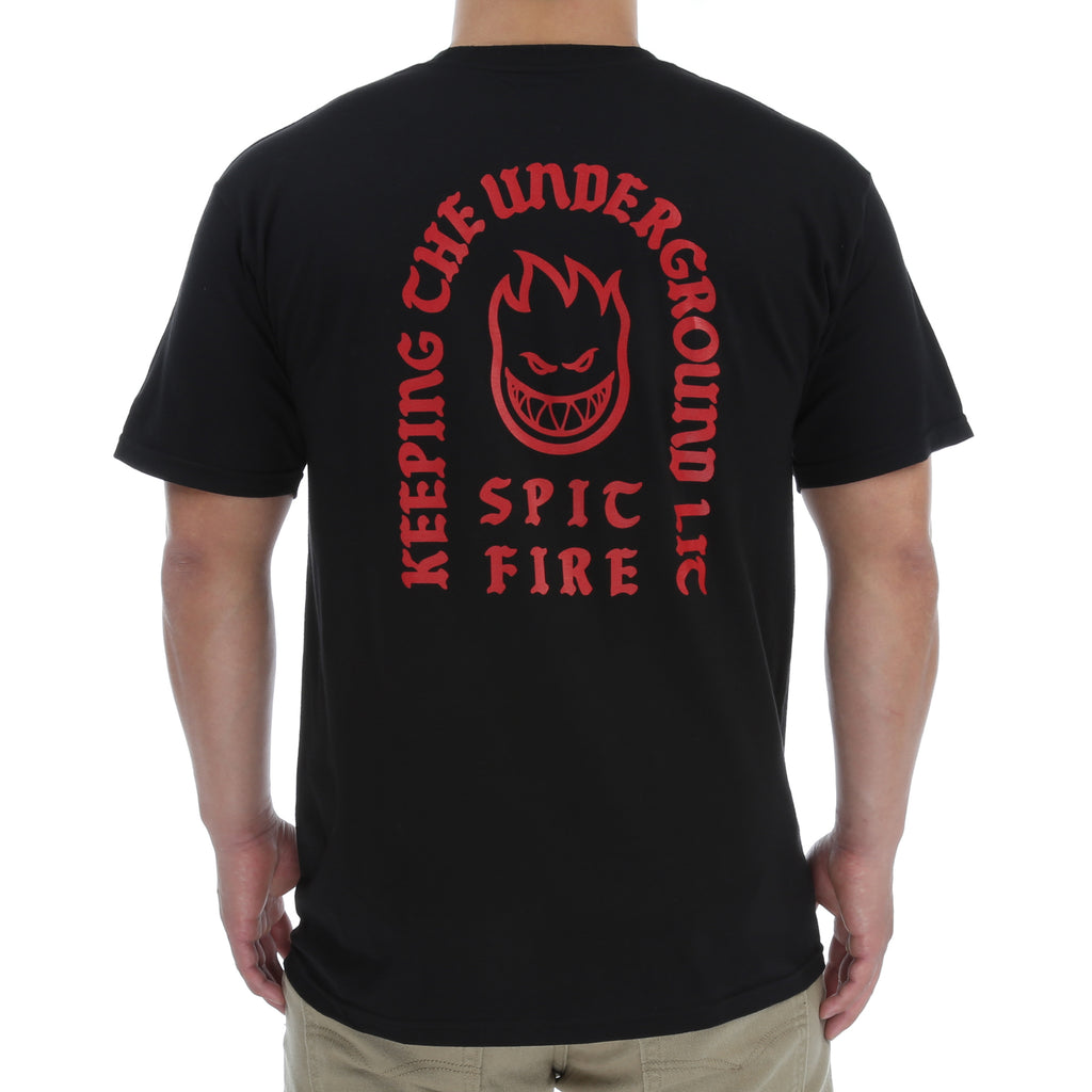 Spitfire Steady Rockin Bighead Tee - Black