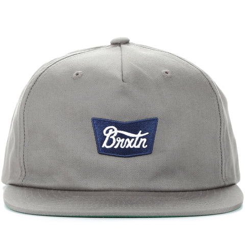 Brixton Stith Snapback - Grey