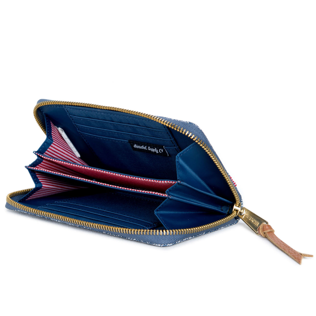 Herschel Thomas Wallet - Floral Chambray