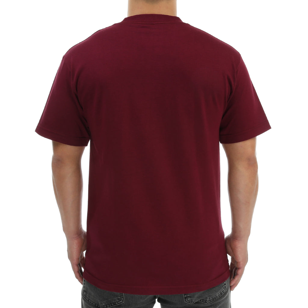 Grizzly Topsider Tee - Burgundy