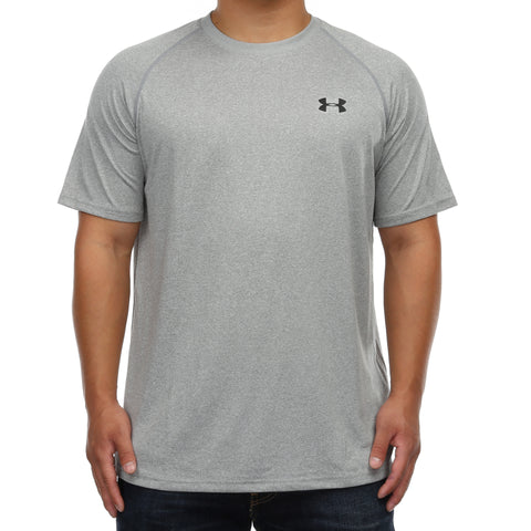 Under Armour Tech Short Sleeve Tee - True Grey Heather