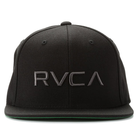 RVCA Twill Snapback - Black