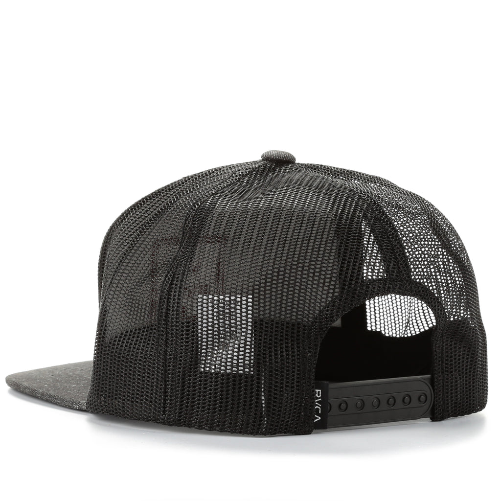 RVCA VA All The Way Trucker Hat - Black Heather