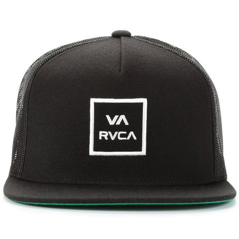 RVCA VA All The Way Trucker Hat - Black