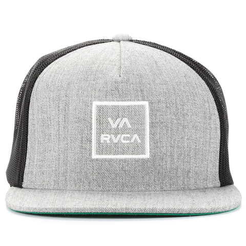 RVCA VA All The Way Trucker Hat - Heather Grey