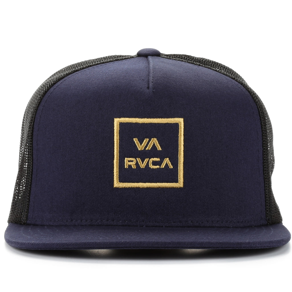 RVCA VA All The Way Trucker Hat - Navy