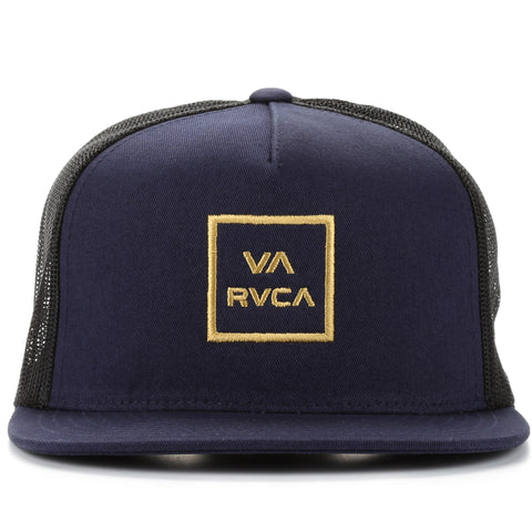 RVCA VA All The Way Trucker Hat - Navy