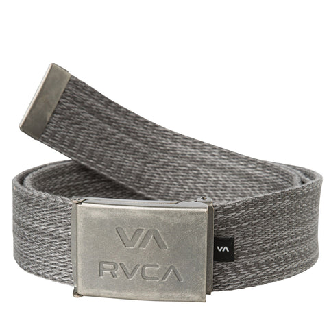 RVCA VA All The Way Web Belt - Charcoal Heather